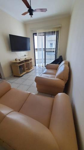 Tupi Apartment | 074 Cantinho da Praia - 1 quarto c/varanda - 200 m da praia - WI FI e com área de lazer - PISCINA e Salão de Jogos e ESTACIONAMENTO GRATUITO