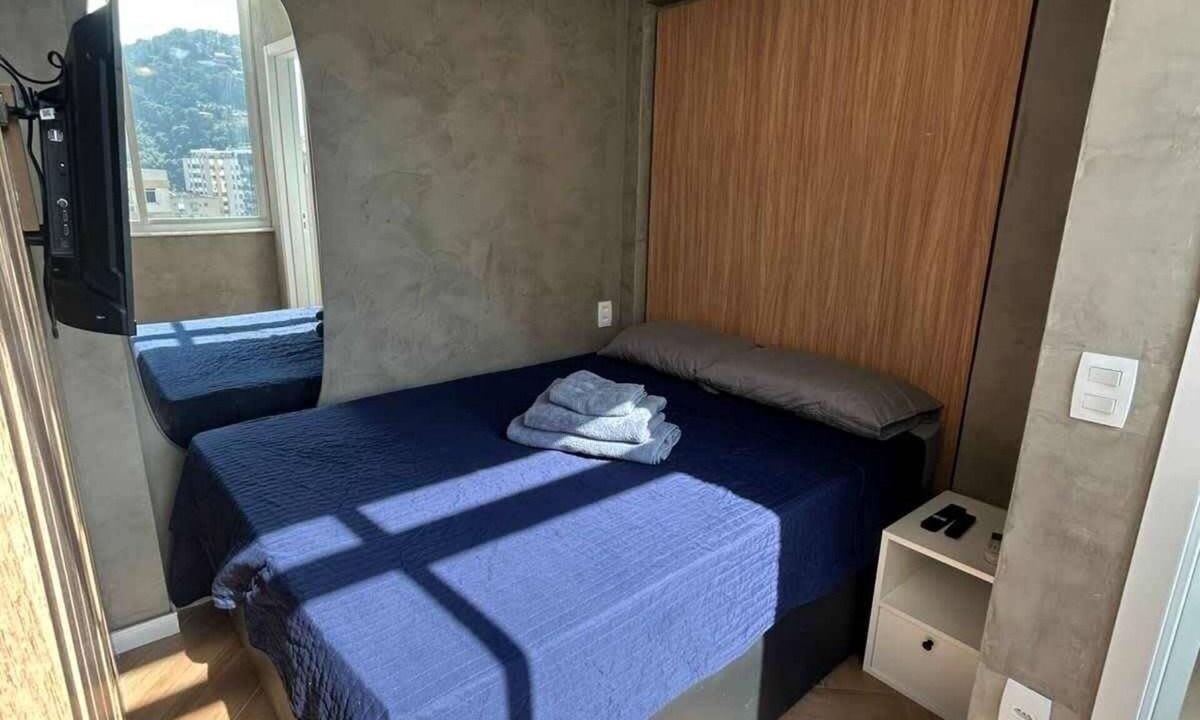 Zona Sul Apartment | 14m2 | 32" TV | Near beach | Near mall 24A