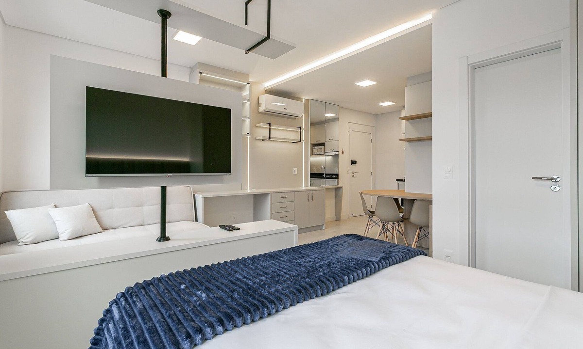 Carvoeira Apartment | 500m da UFSC | Smart TV de 43" #CARV05