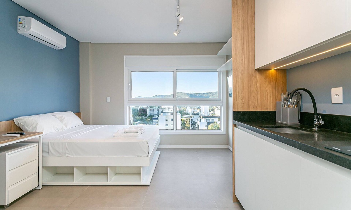Carvoeira Apartment | 500m from UFSC | 32" Smart TV #CARV04