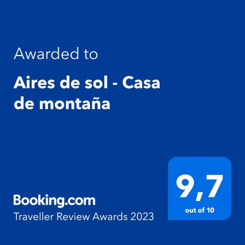 Las Vegas House | Aires de sol - Casa de montaña
