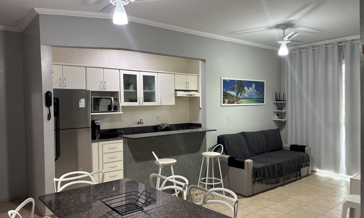 Praia Grande Apartment | AP no Condomínio Safira na Praia Grande de Ubatuba, 2 Quartos com ar