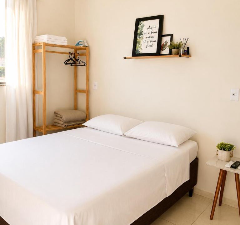 Guaira House | Ap7 - Studio Completo a Minutos das Compras no Paraguai