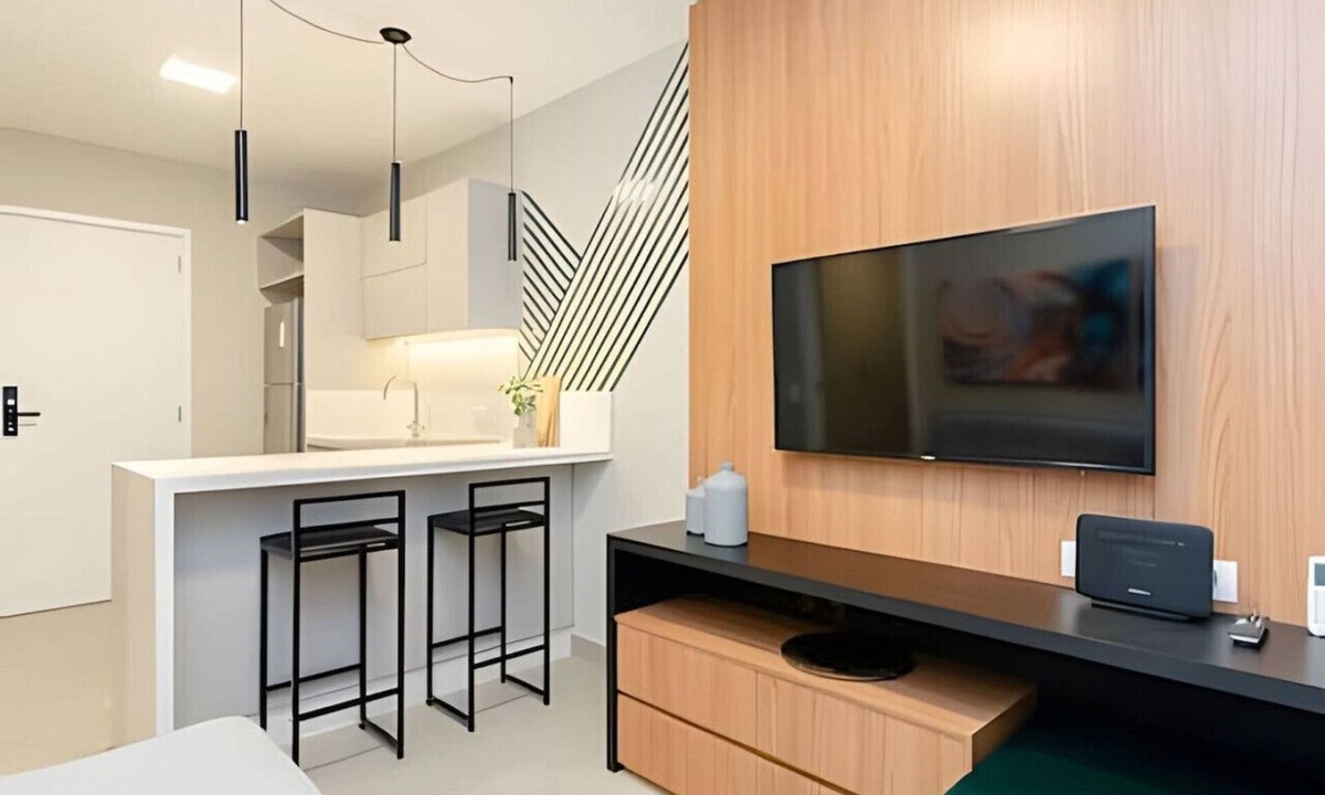 Matriz Apartment | Apartamento completo 1 quarto e sala no Ed. Elysia