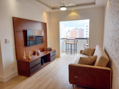 Tupi Apartment | Apartamento em Praia Grande - 2 dormitórios - Bairro Tupi a 2 quadras da praia - 5 minutos a pé