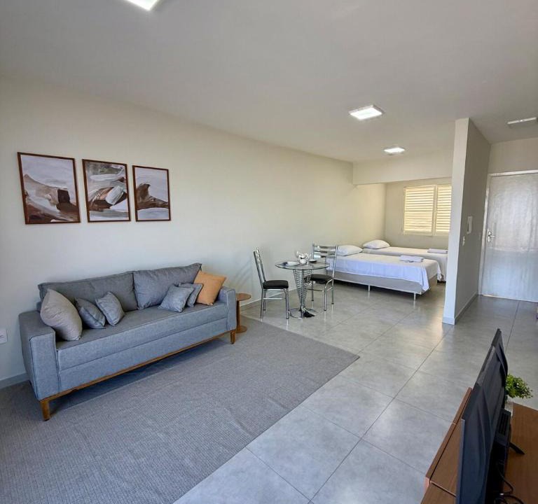 Franca Apartment | Apartamento Studio Completo 79 perto do Shopping Unifran Facef FDF Sesc Pedrocão Centro