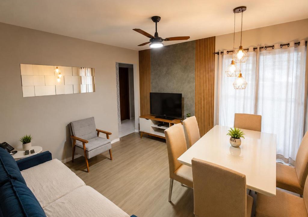 Baixo Grande Apartment | Apartamento Térreo 2 Quartos - Marina Clube com Lazer Completo