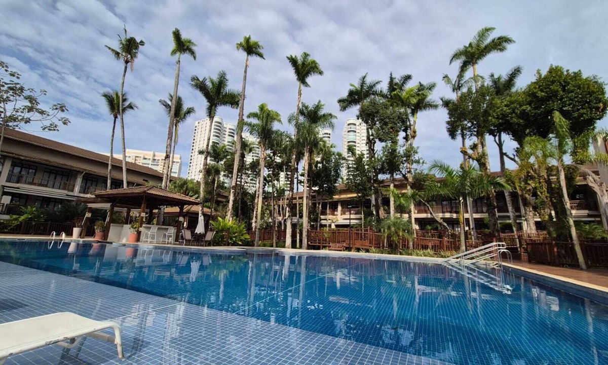 Loteamento Joao Batista Juliao Apartment | Apartment in a resort-style condominium in Guarujá - Enseada