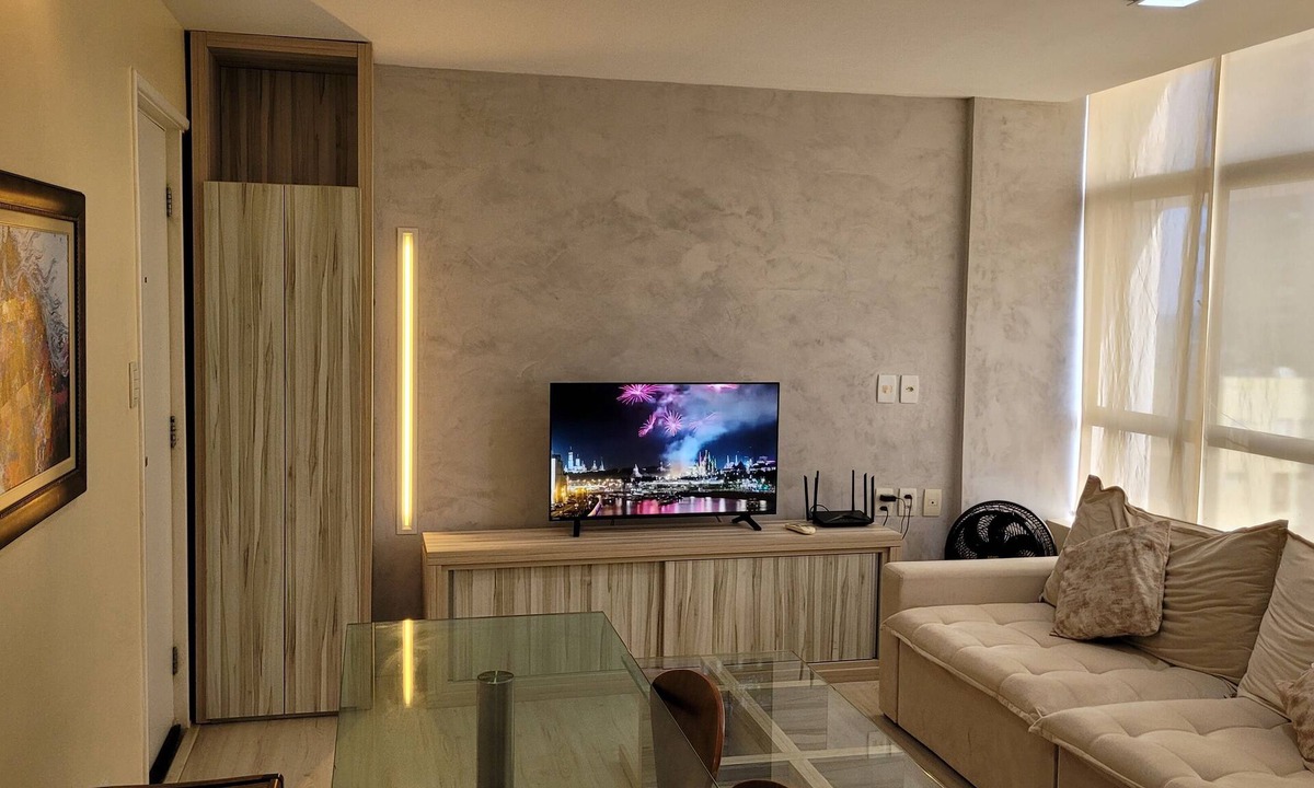Pina Apartment | Apartment with Ocean View/100% Air-Conditioned/Swimming Pool on the building's rooftop.