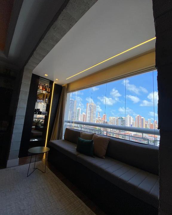 Fortaleza Apartment | Apt 3BR luxo com 2 garagens na melhor localização