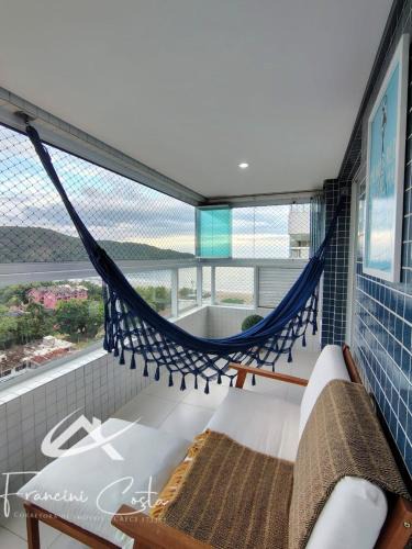 Indaia Apartment | Apto com Vista para o Mar em Bertioga, 2 Quartos, Suíte e Churrasqueira