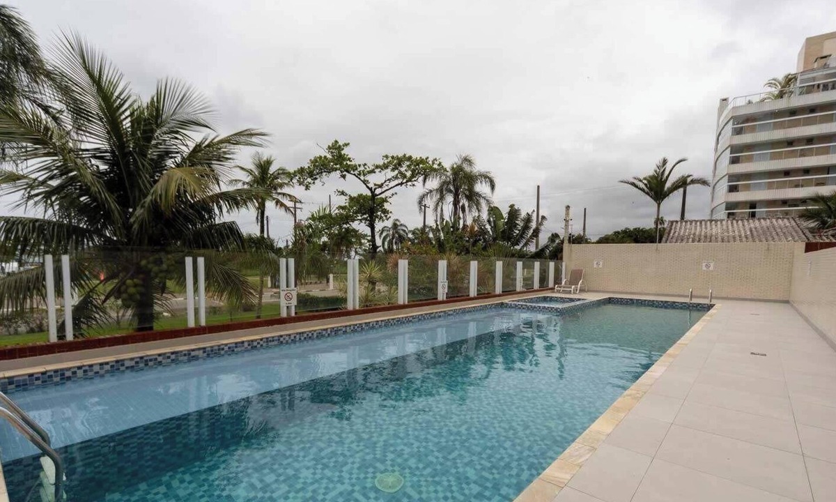 Indaia Apartment | Apto em Bertioga a beira mar com varanda gourmet