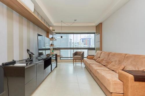 Centro Apartment | Barra Norte, 3 quartos até 8 pessoas, vaga privativa, prédio frente mar