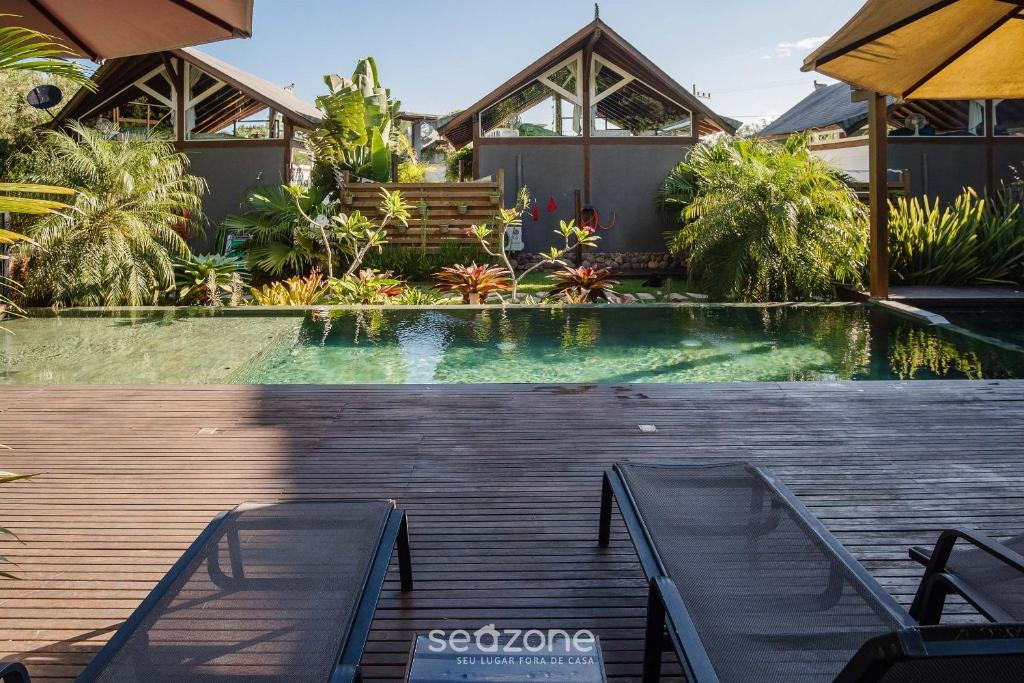 Praia do Rosa House | Beautiful Cabin Barra Ibiraquera and Rosa VGZ0003