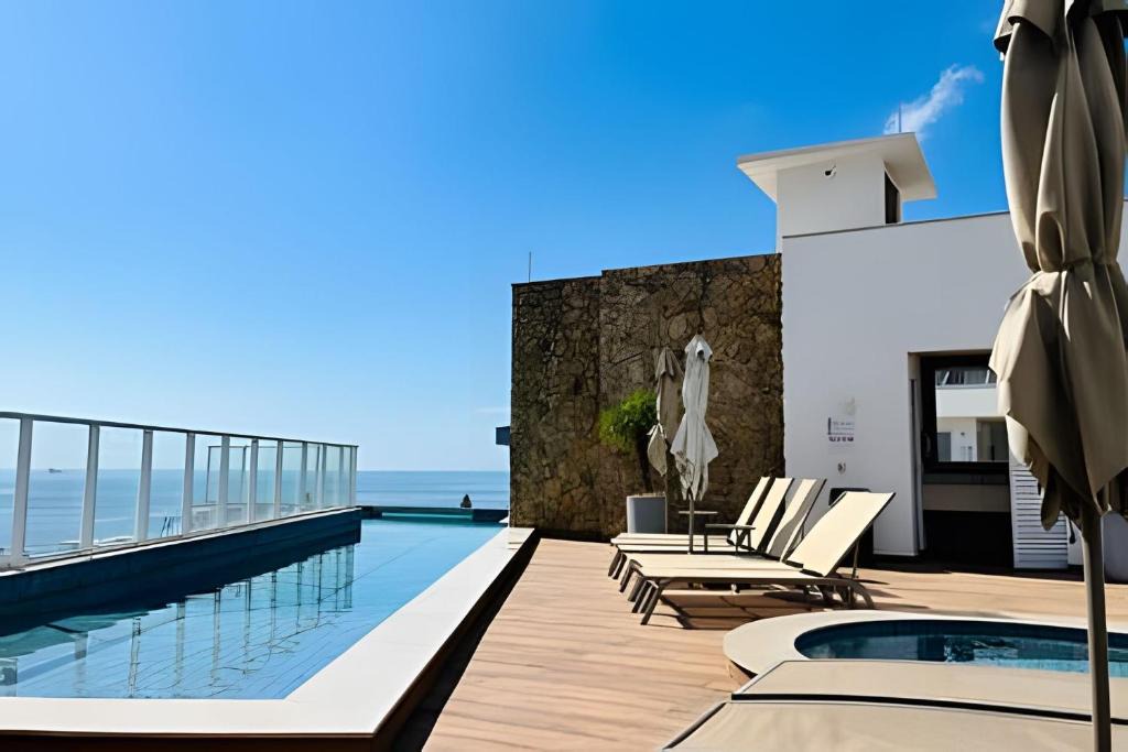 Itajai Apartment | Brava Arts 2 Suites | Unobstructed 360° View | CURTA138