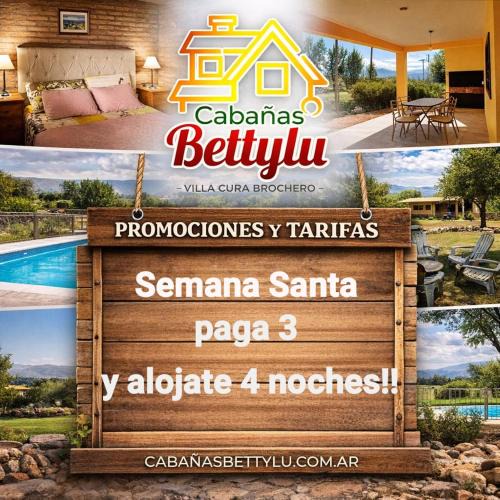 Villa Cura Brochero Cabin | Cabañas Y Departamentos Bettylu