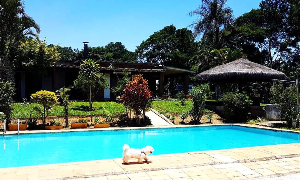 Terra Preta House | Casa de campo c piscina e churrasq - Mairiporã/SP