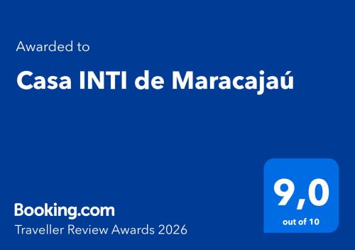 Maracajau House | Casa INTI de Maracajaú