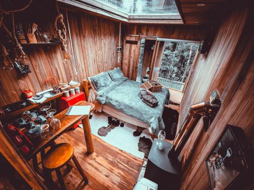 Tapirai Ski Chalet | Casa na Árvore Monte Verde Forest Place