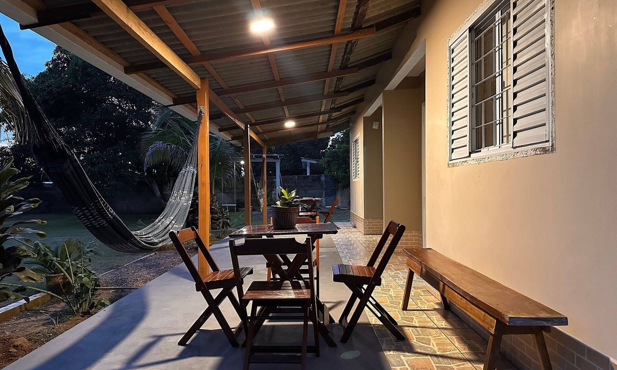 Novo Airao House | Casa Novo Airão Espaço com dois chalés