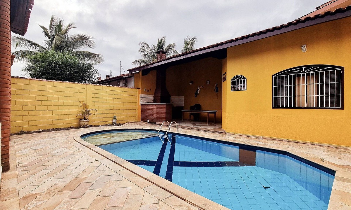 Gaivota House | Cibratel II, Pool, Barbecue, Wi-Fi, Smart TV, 4 bedrooms.