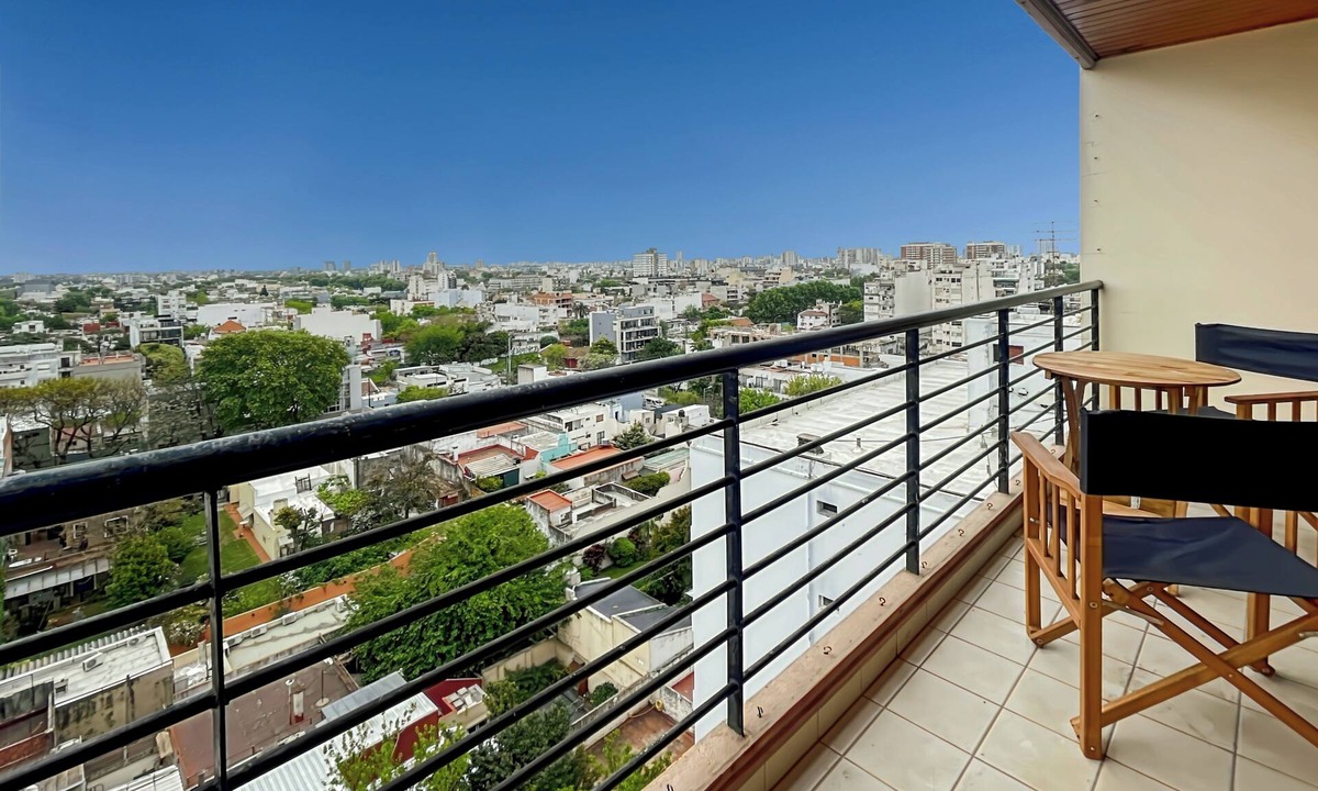 Villa Urquiza Apartment | Cozy Studio on a High Floor with Panoramic Views in Villa Urquiza