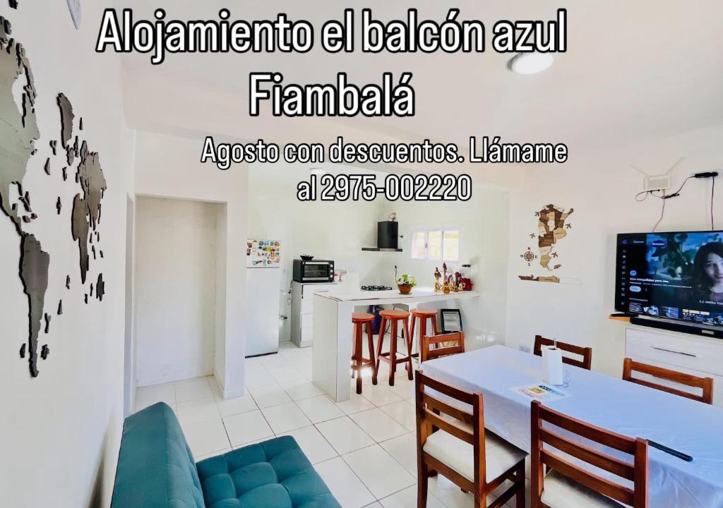 Fiambala Apartment | departamento el balcón azul Fiambalá
