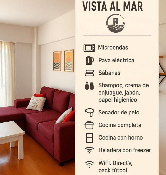 Necochea Apartment | Departamento vista al mar