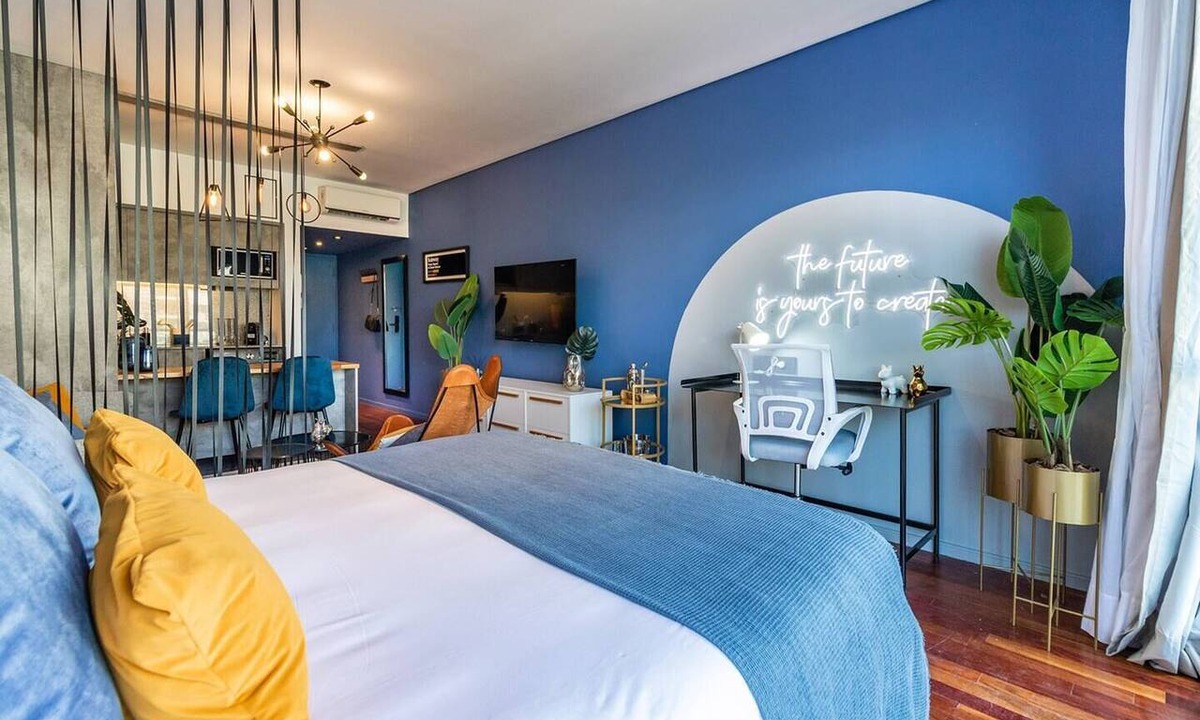 Palermo Apartment | Designer studio in Palermo H with rooftop pool