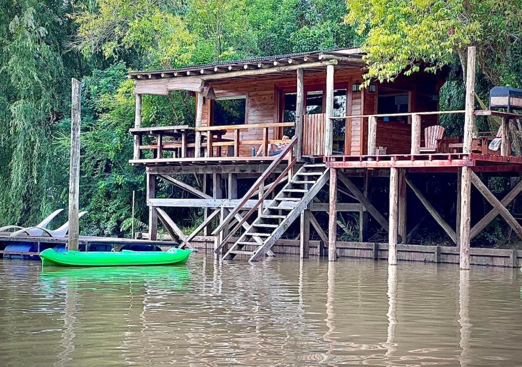 Partido de Tigre House | Eco Cabaña Río con Pileta privada