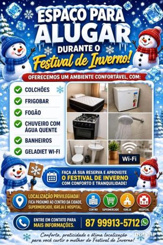 Garanhuns House | Espaço amplo para alugar Festival FIG