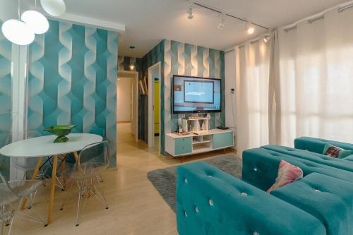Maringa Apartment | Estilo Tiffany Viva essa Experiência VIV1005SAR