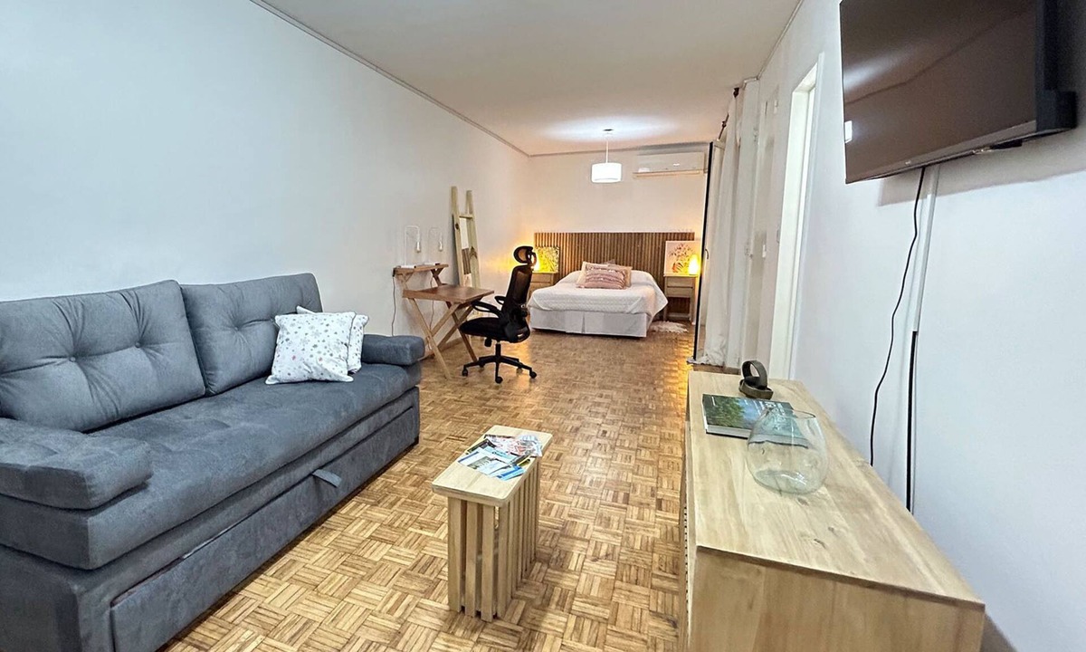 Retiro Apartment | Estudio con Encanto: Patio Luminoso