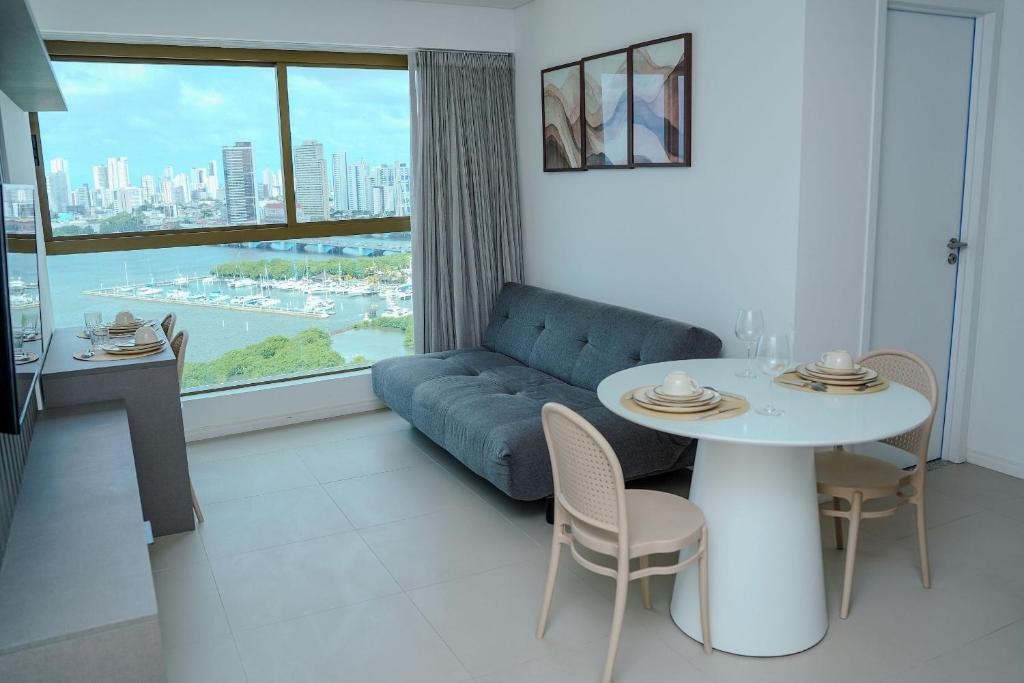 Sao Jose Apartment | Flat Completo - Vista para o Recife - Cais 1708