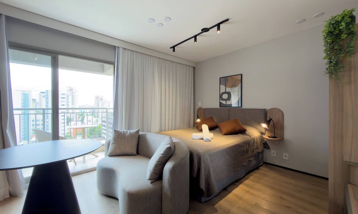Perdizes Apartment | GA 127 Ape with AR near. Allianz and Hospital. Einstein