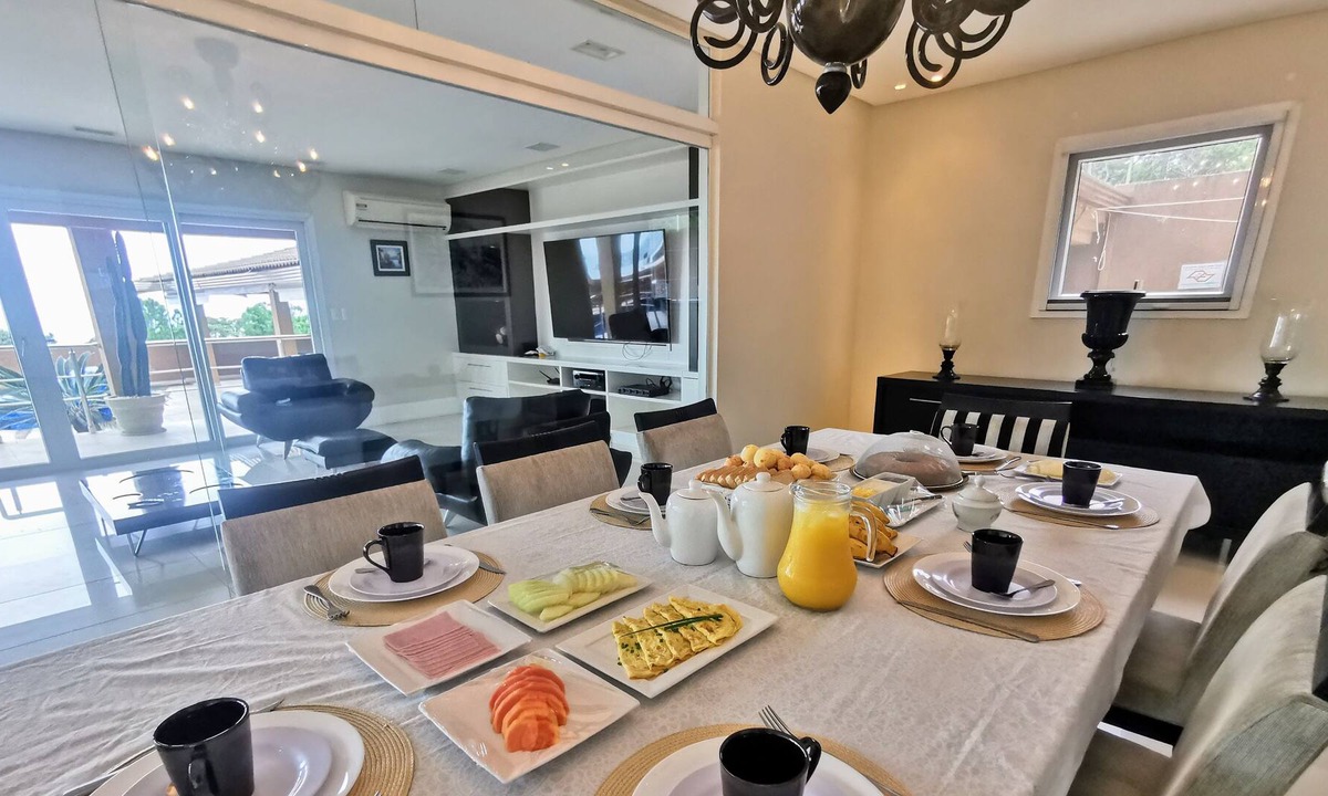 Jardim Tres Marias House | Guarujá Mansion - Private condominium with luxury and sea view