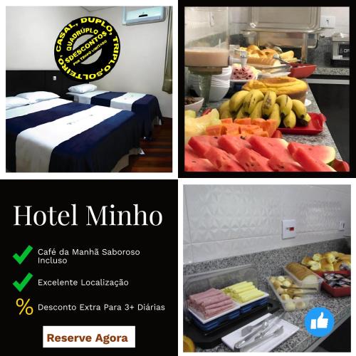 Santa Ifigenia Hotel | Hotel Minho - Melhor Opção Próximo à 25 de Março, Brás, Bom Retiro, Metrô e Hospital da Mulher - Café da Manhã Incluso - Estacionamento em Frente