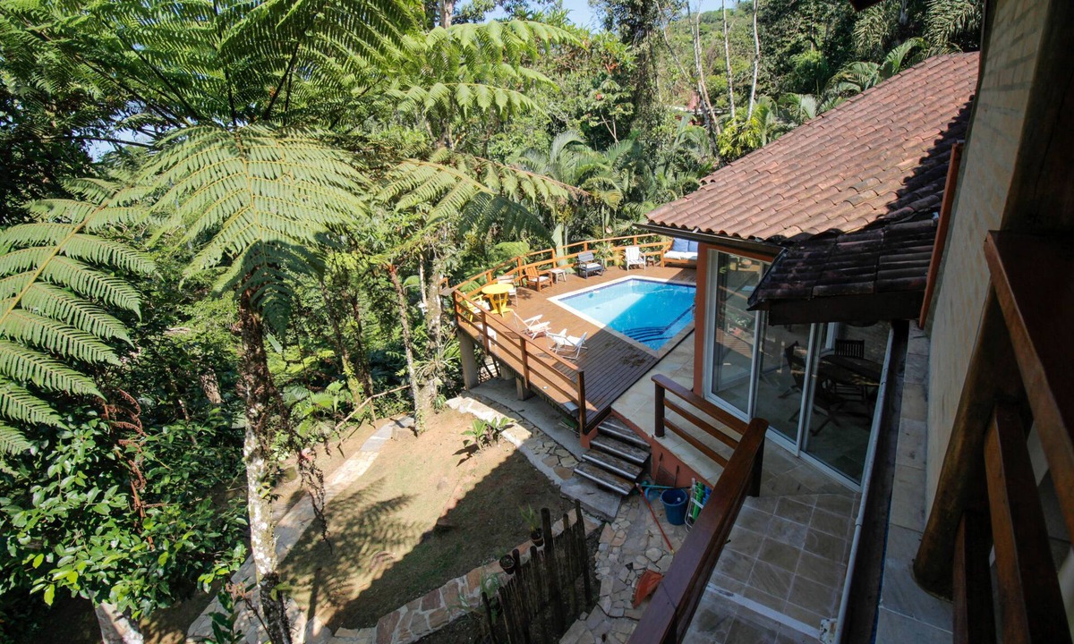 Felix House | House with pool on Félix beach Ubatuba