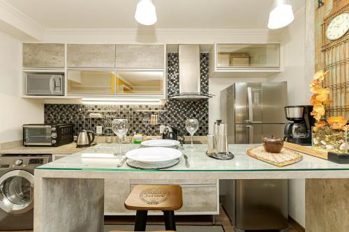 Vila Izabel Apartment | i203A - Condomínio Clube, garagem, vista da cidade