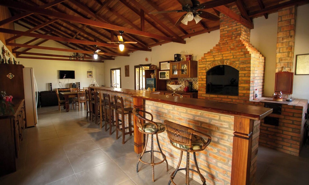 Palmeira House | Incrível casa de campo com WiFi em Palmeira/PR