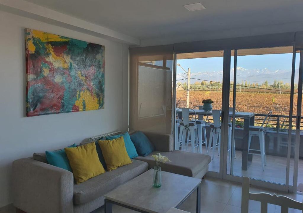 Vistalba Apartment | Increíble departamento en Luján de Cuyo, imponente vista a la montaña