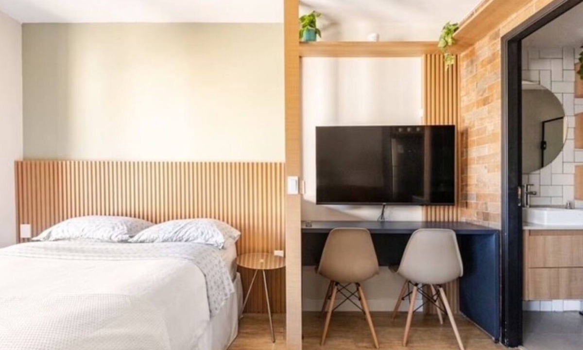Consolacao Apartment | Incredible view of Paulista Avenue | Frei Caneca Loft
