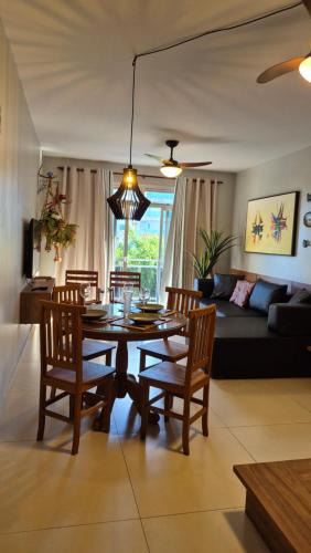 Vila Nova Apartment | Joia de 3 Varandas a 150m da Praia do Forte e Ar-condicionado