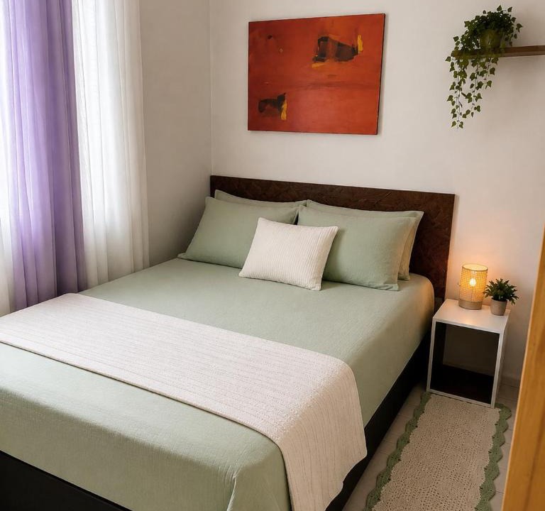 Centro Apartment | Kitnet quarto e cozinha ha 3min da Unifesp
