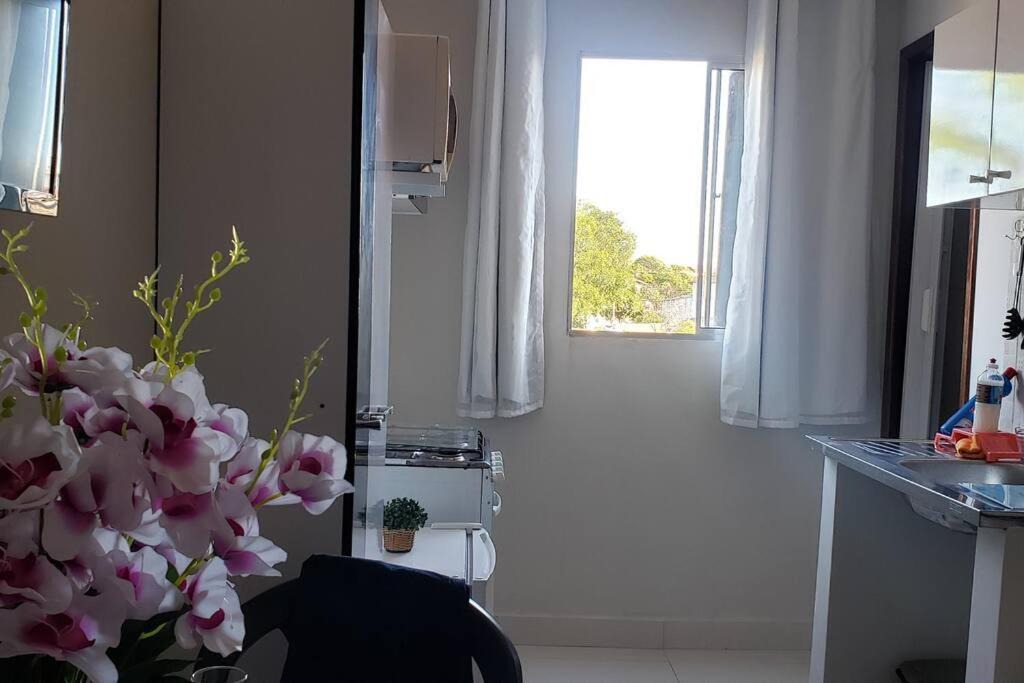 Vila Regina Apartment | Kitnet202 centro, com linda vista janela, tv smart