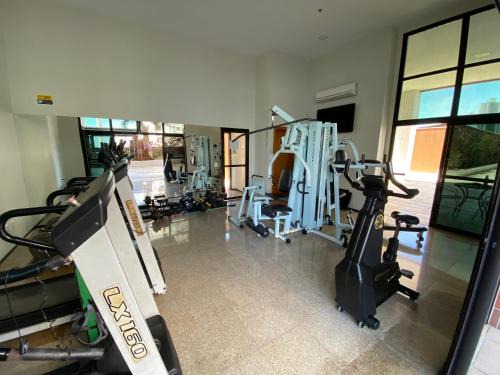 Conjunto ALAGAMAR Apartment | Laccurti Studios - 2 Suítes - Piscina, Academia & Mini Conveniência