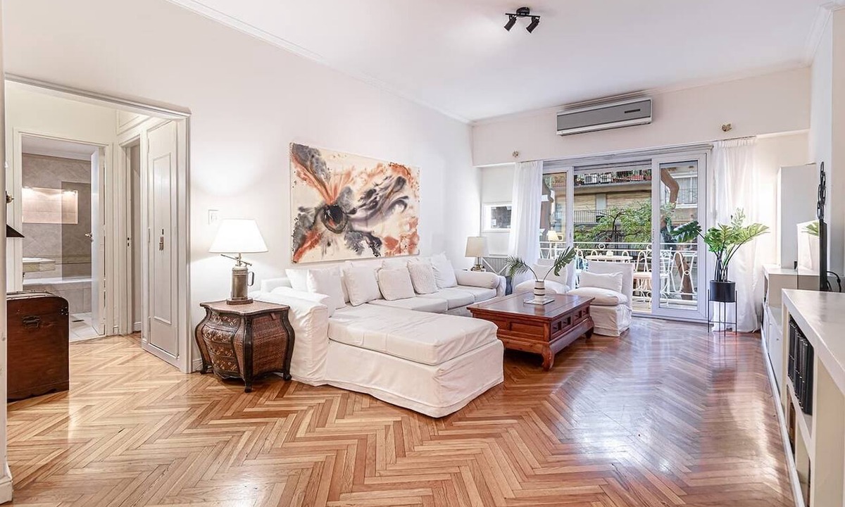 Recoleta Apartment | Large 2BR Apt · Treetop Balcony & Natural Light