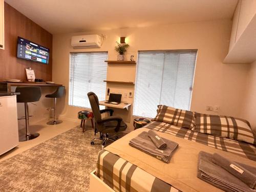 Fazenda Apartment | Loft 210 lindo e completo no bairro Fazenda