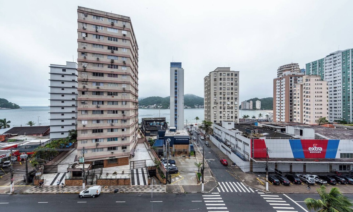 Sao Vicente Apartment | Loft Acolhedor com Estacionamento a 150m da Praia