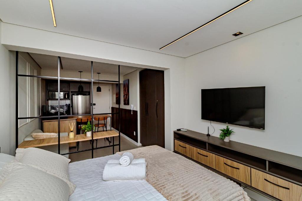 Centro Apartment | Loft Moderno Centro Itajaí Perto da Praia & BC